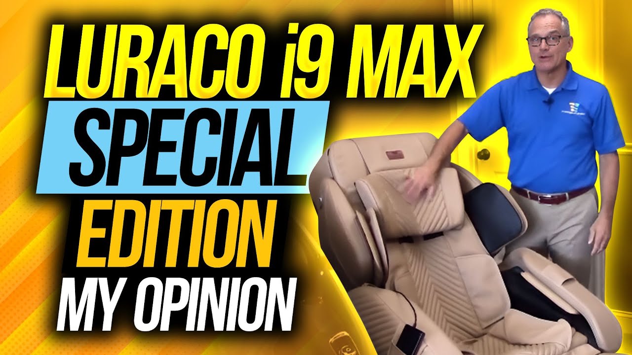 Массажное кресло Luraco i9 Max Special Edition — моё честное мнение и отзыв! | Алан Вайднер