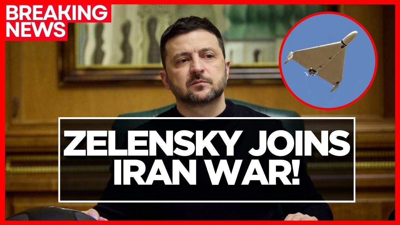 IRAN CRISIS EXPLODES: Ukraine Enters The Middle East War To Crush Iran’s Shahed Drone