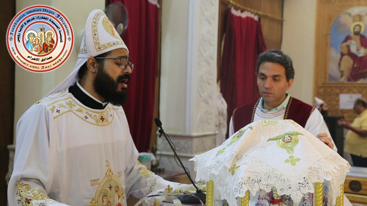 صلاة القداس الإلهي يوم الجمعة بحضور ابونا اغسطينوس و ابونا كبريانوس و ابونا ديفيد