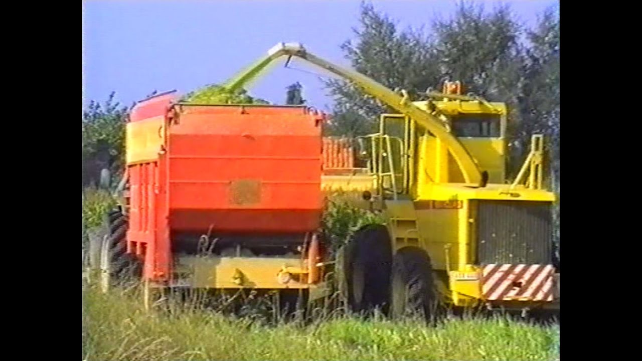Loonw. Snauwaert - Jabbeke - Maïs hakselen - New Holland 2205 - Ford TW-20 - Ford 8210