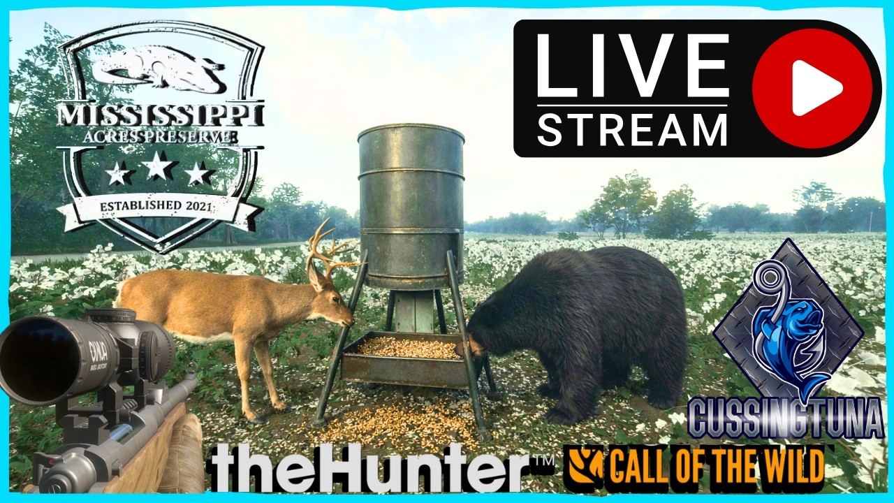 Grinding Whitetail On Mississippi Acres TheHunter: Call Of The Wild!!!