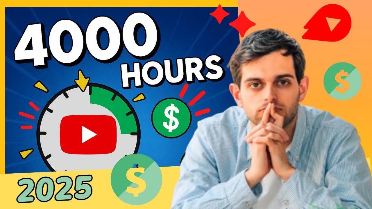 How to get 4000 watch hours on YouTube | Youtube Monetization 2025