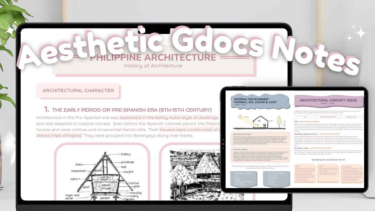 КАК СОЗДАТЬ ЭСТЕТИЧНЫЕ ЗАМЕТКИ В GOOGLE DOCS Советы по созданию заметок в Google Docs + бесплатны...