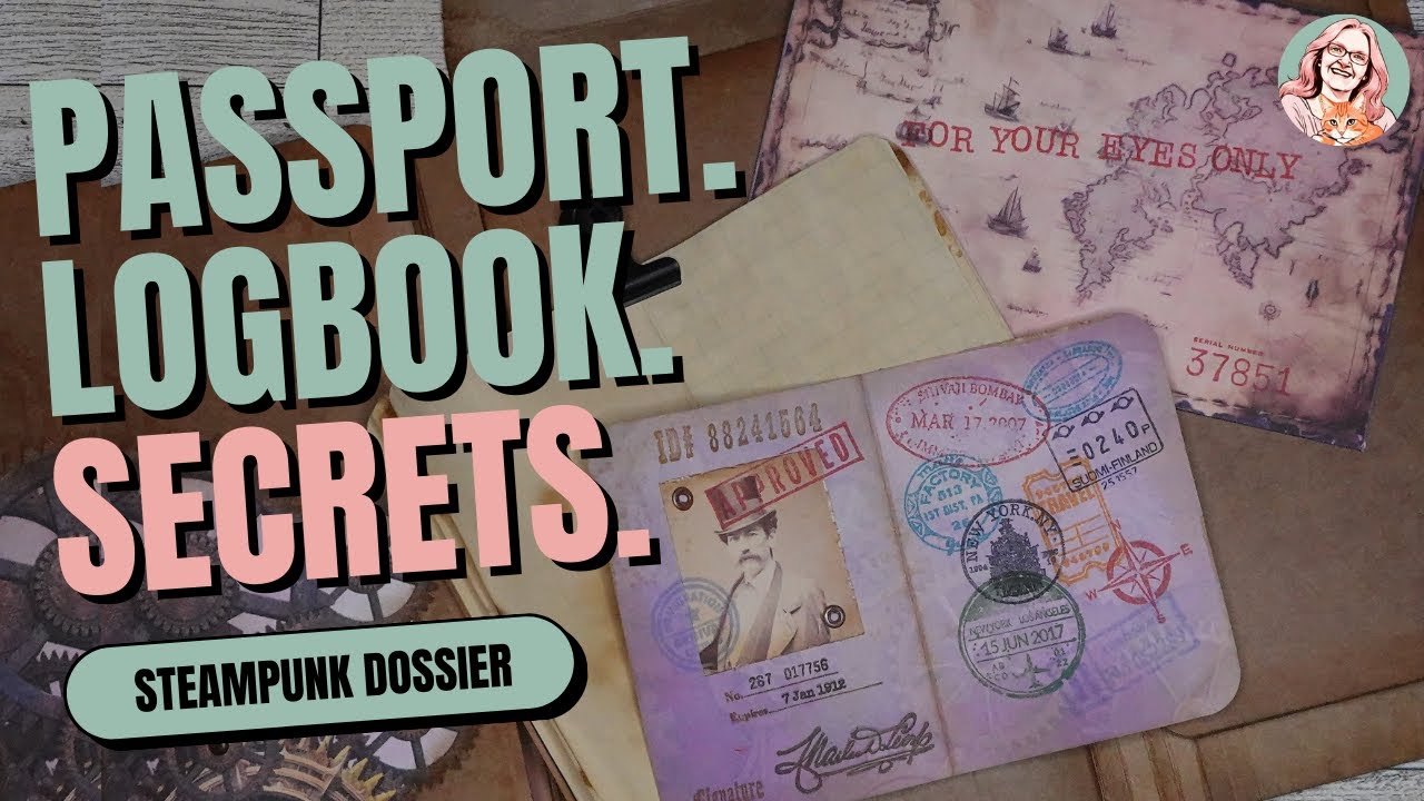 Make a Mysterious Steampunk Travel Journal With Hidden Surprises! | #LetsGoSteampunk