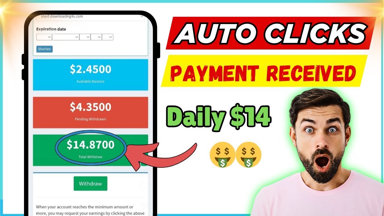 URL Shortener Unlimited Trick 2025 💰 | Instant Withdrawal | Safe Work from Home Method