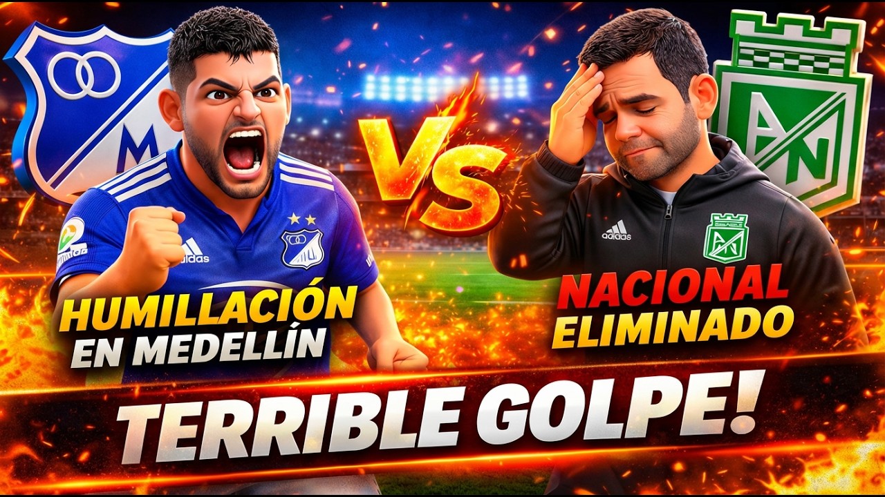 ¿FIN DE ERA EN NACIONAL? | Millonarios GOLEA 3-1 en la Copa Sudamericana