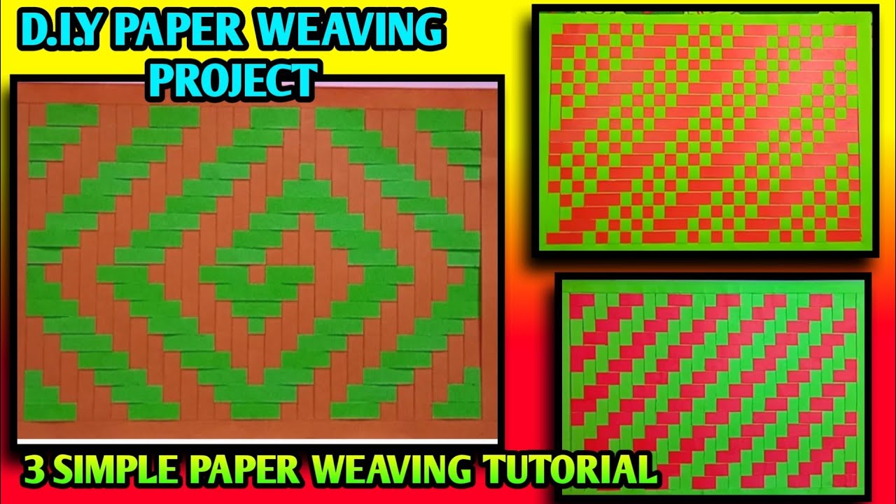 Paper Weaving for Kids DIY Guide | Learn Weaving with Paper Strips in Simple Steps