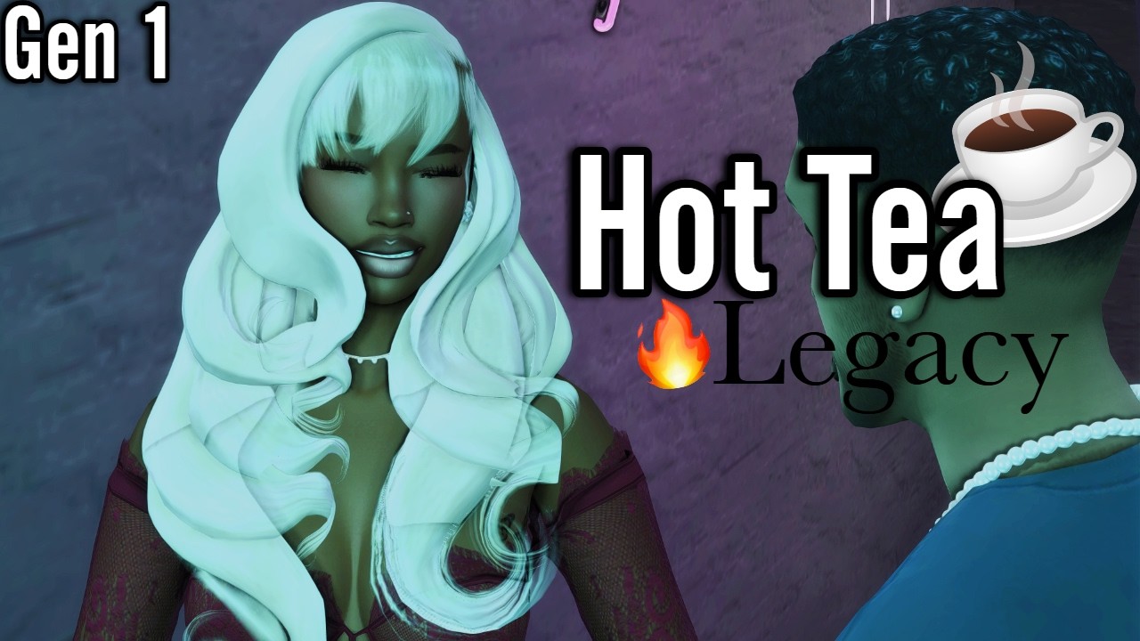 ☕HOT TEA LEGACY‪‪☕|GEN ONE| #1| (Spin The Wheel)💗  (The Sims 4)