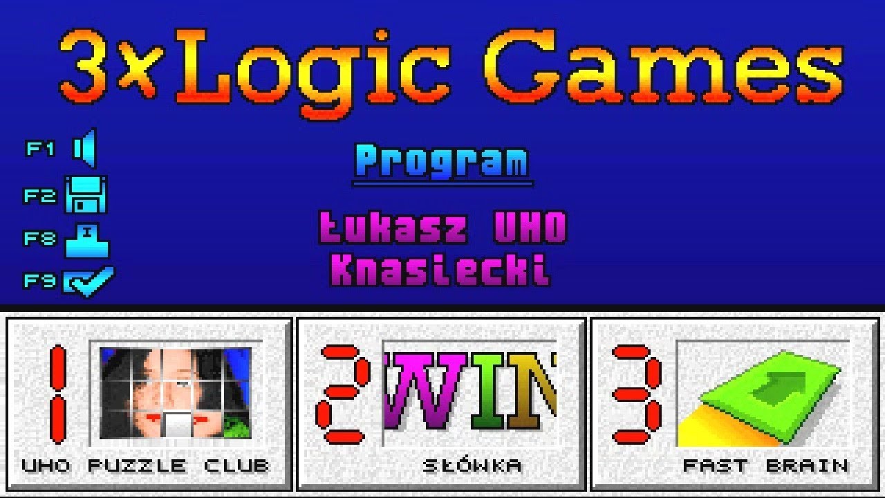 3X Logic Games (Dos game 1993)