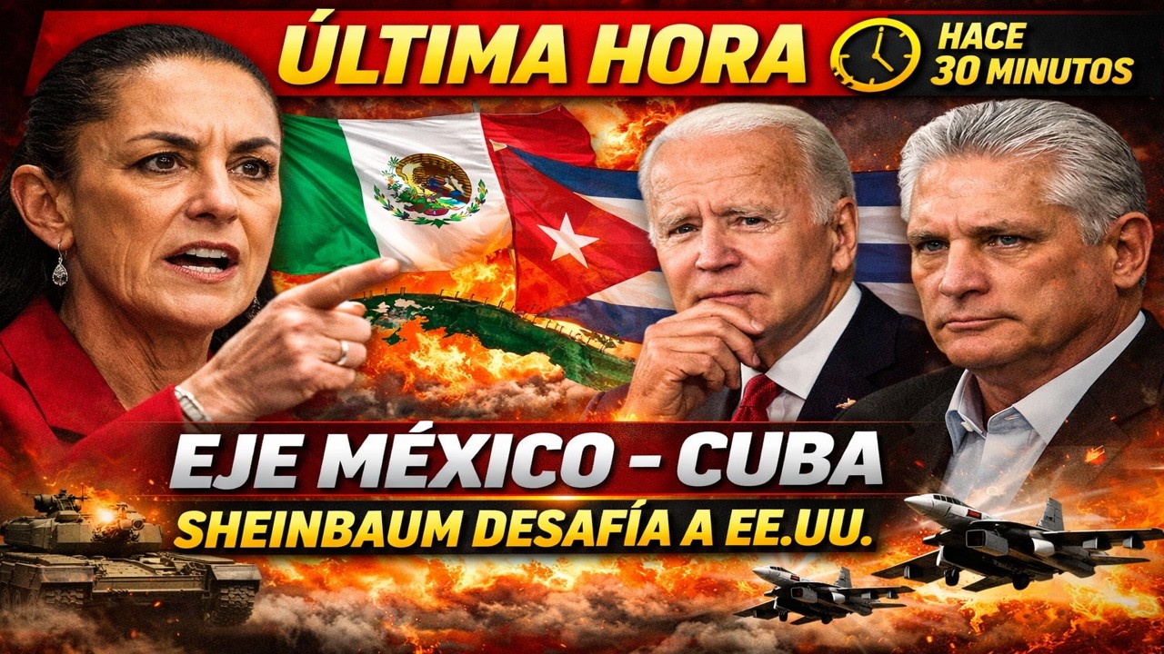 🔴ÚLTIMA HORA | Eje México-Cuba: ¡Sheinbaum desafía cualquier invasión! | Prof. Richard Wolff