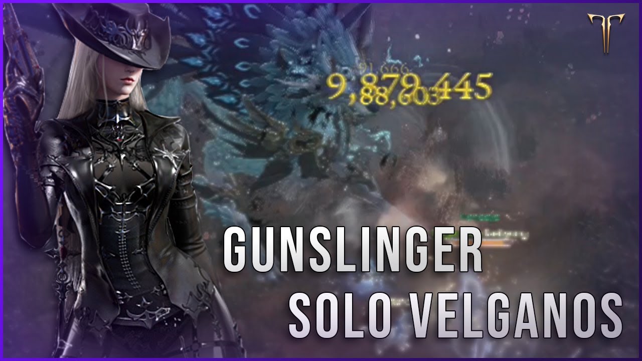 Lost Ark | Deathless SOLO Velganos Gunslinger 5m 56s (Peacemaker)
