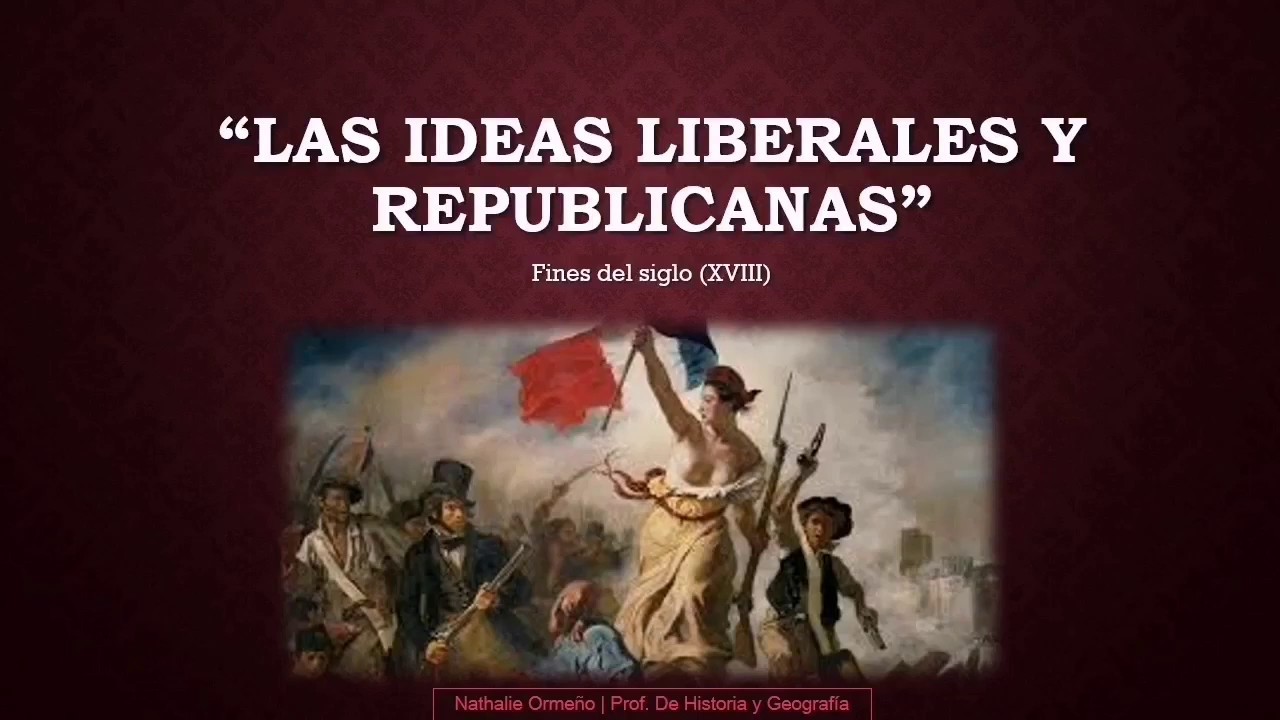 Ideas Liberales y Republicanas.