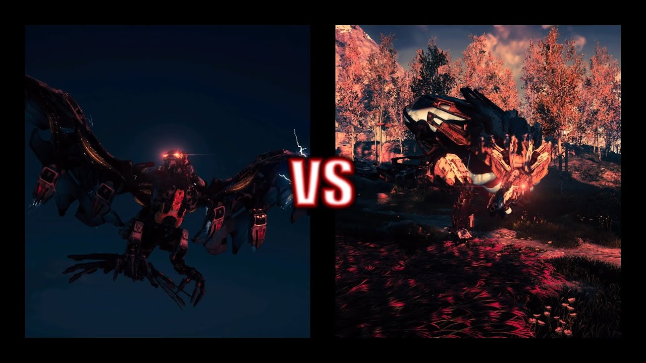 STORMBIRD VS FREEZE BELLOWBACK / Horizon Zero Dawn