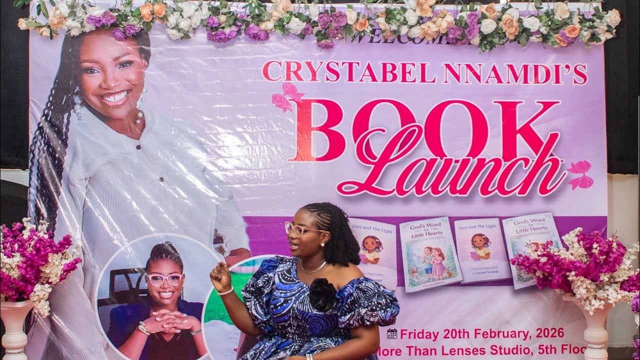 Crystabel’s Book Launch. Zuri and The Light and God’s Word for Little Hearts. Books for Children.