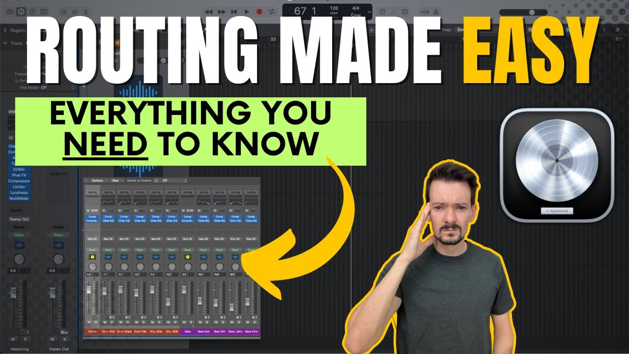 МАРШРУТИЗАЦИЯ Logic Pro | Основы и расширенные инструменты