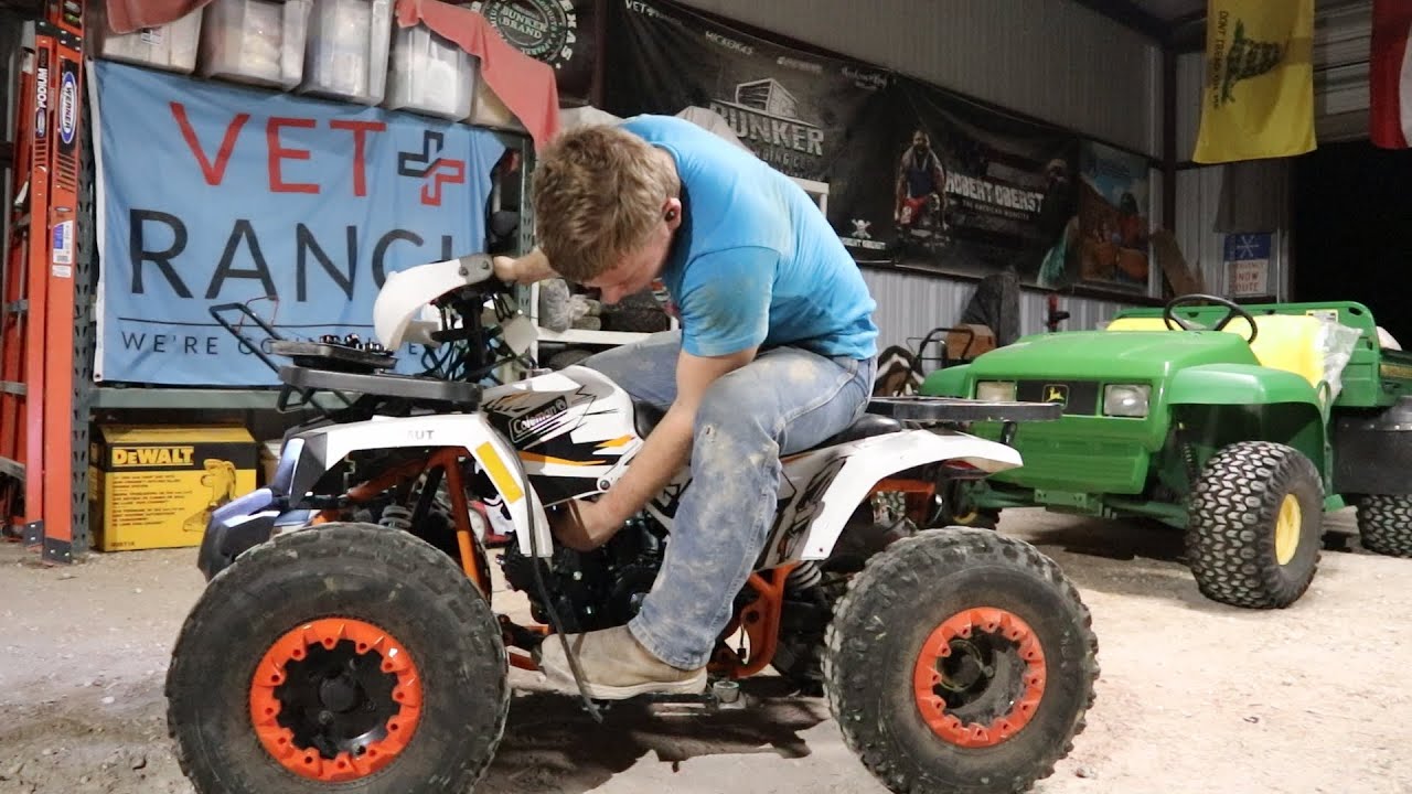 Coleman AT125UT Engine Swap