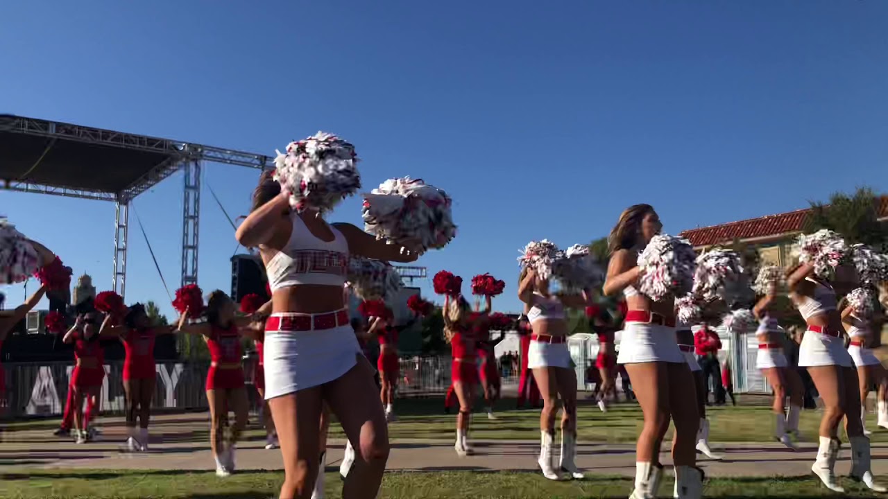 Texas Tech Pom Squad - Homecoming 2019