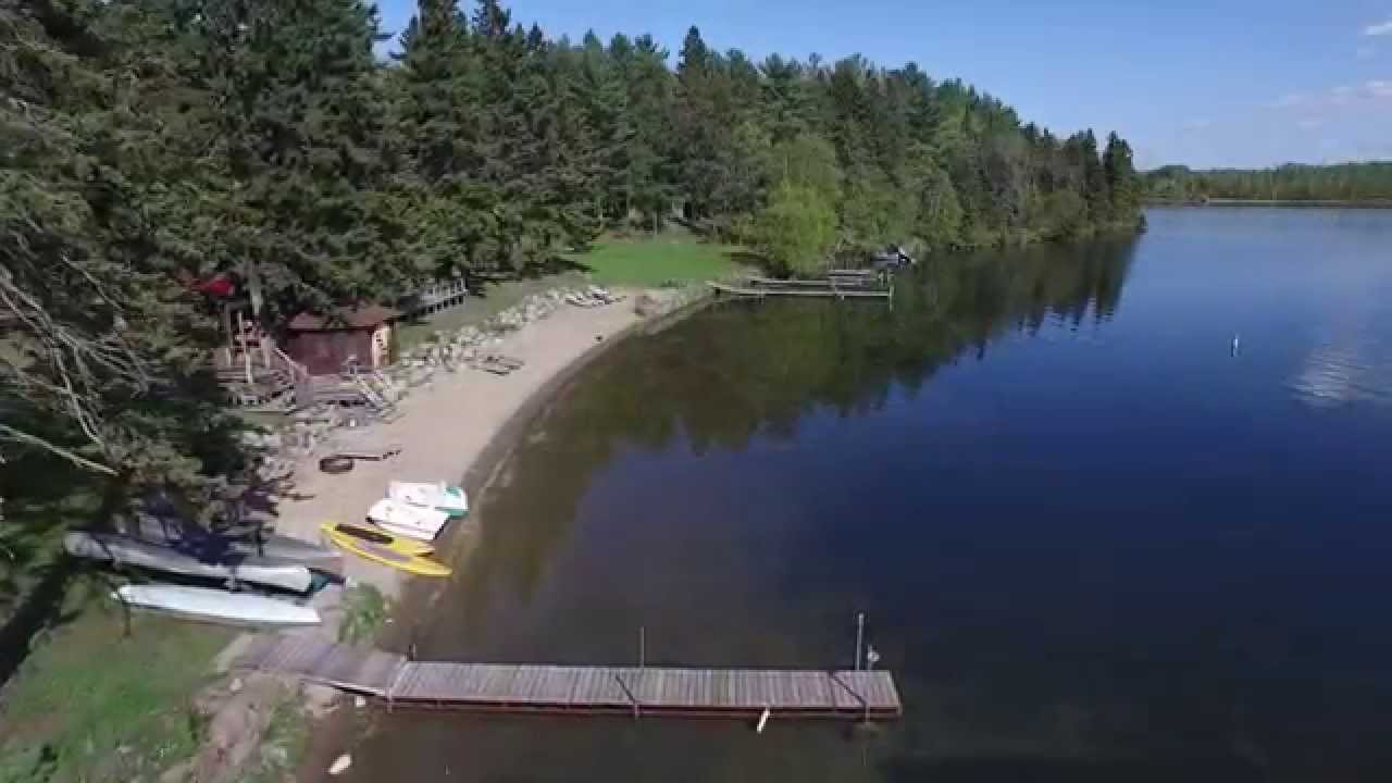 Crow Wing Crest Lodge Aerial Video