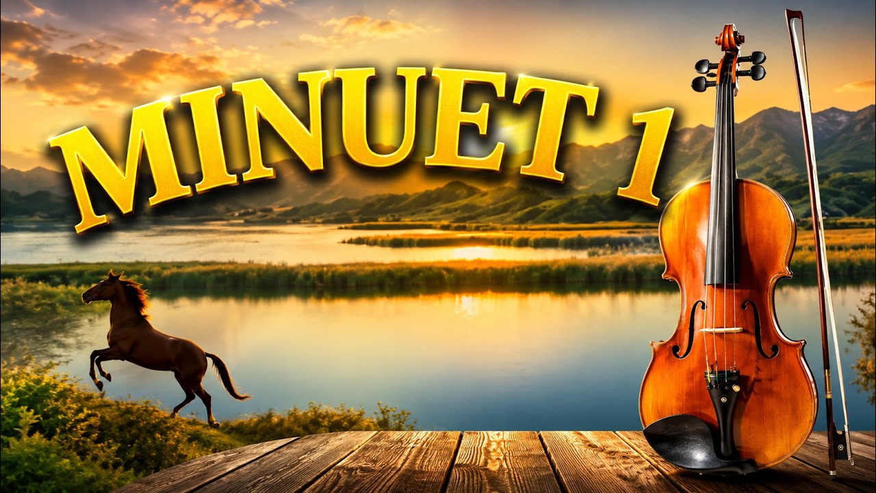 Minuet 1 en Violin  (video film).