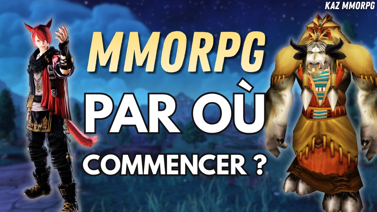 🎮 TOP 5 MMORPG D&Eacute;BUTANTS | Les jeux pour commencer le genre en 2026