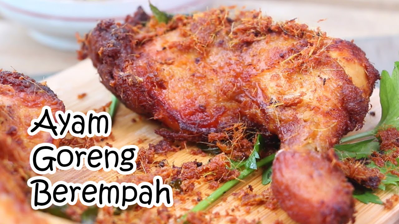 香味扑鼻的马来西亚香料炸鸡Malaysian Spiced Fried Chicken | Ayam Goreng Berempah with XXtra Crunchy Crumbs