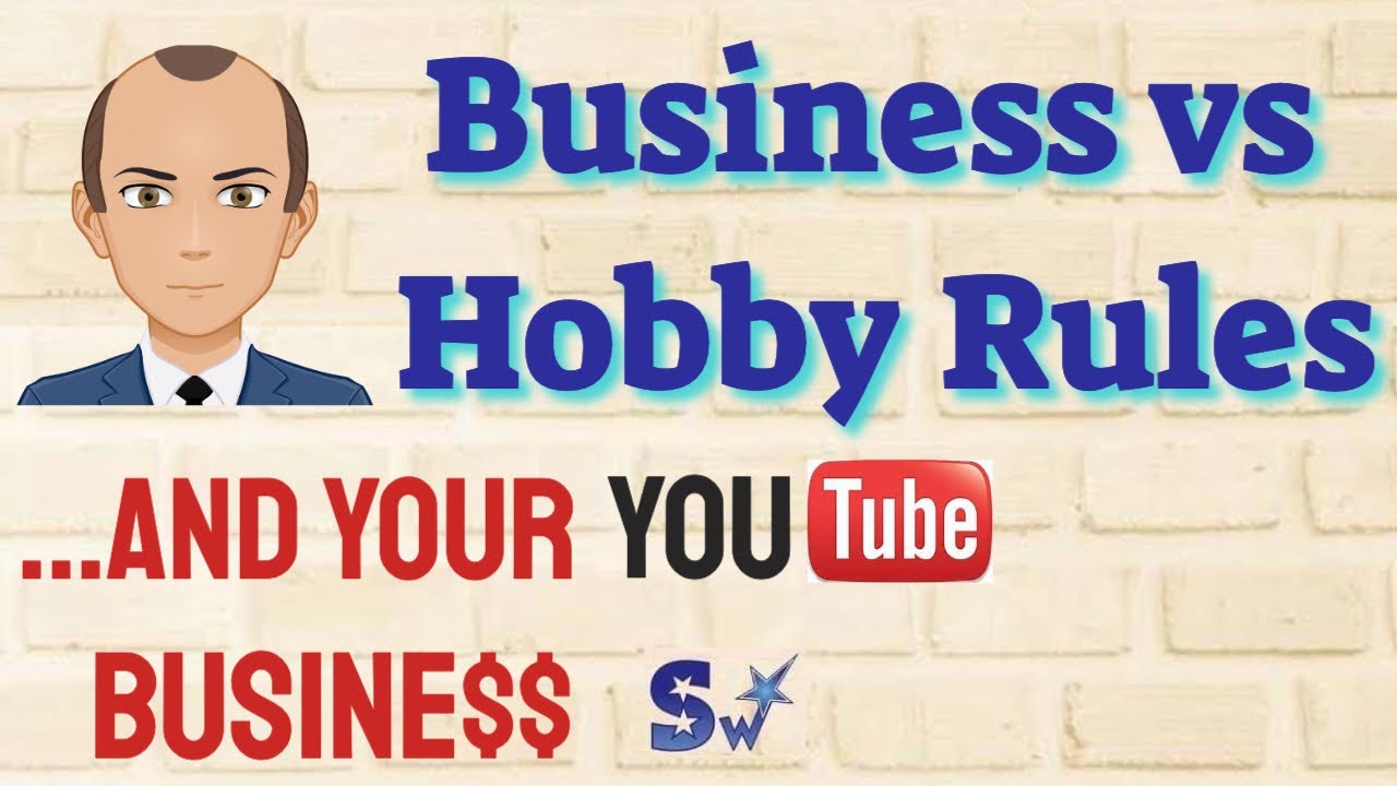 Hobby vs Business ★ Hobby Loss Rules | Hobby Loss 3 out of 5 ★ IRS Code Sec 183 ★ Business vs Hobby