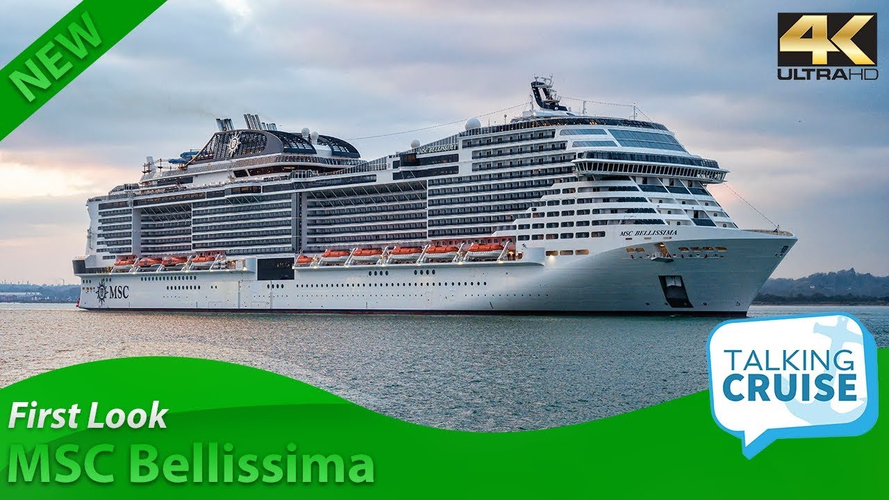 MSC Bellissima - First Look at this Beautiful Cruise Ship