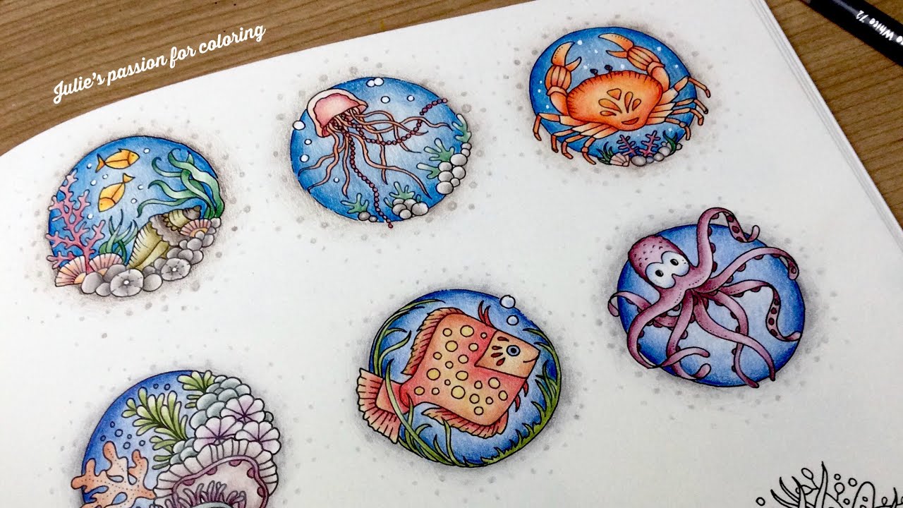 30 days of creativity by Johanna Basford - Derwent Procolour - 6