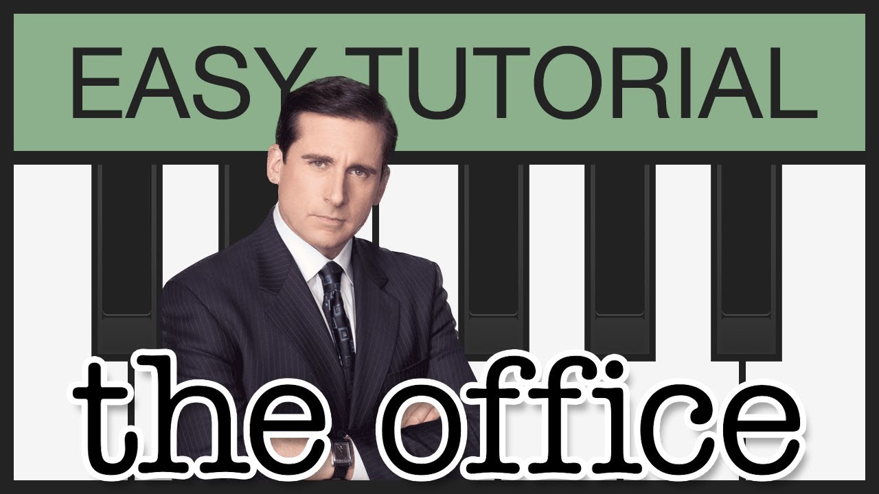 The Office Theme Song | EASY Piano Tutorial | Melodica | Slow