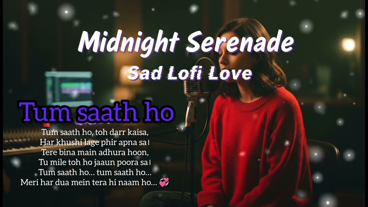 चाँदनी रातें 🌙✨ | Chaandni Raatein | Moonlit Nights Lofi Version | Peaceful Hindi Lofi Music#lofihip