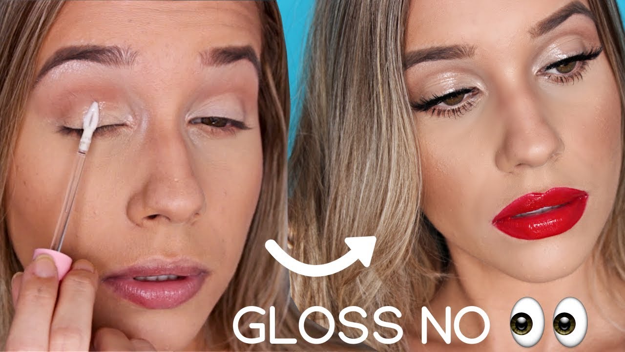 MAQUIAGEM GLOSSY COM LANÇAMENTOS NACIONAIS