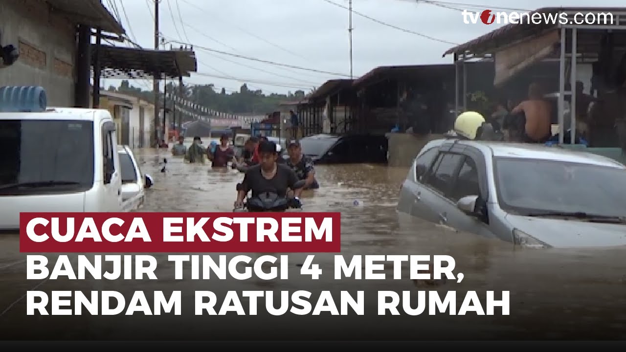 Banjir 4 Meter, Rendam 250 Rumah dan Kendaraan di Deli Serdang | OneNews Update