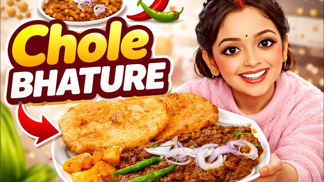 Chole Bhature Recipe 