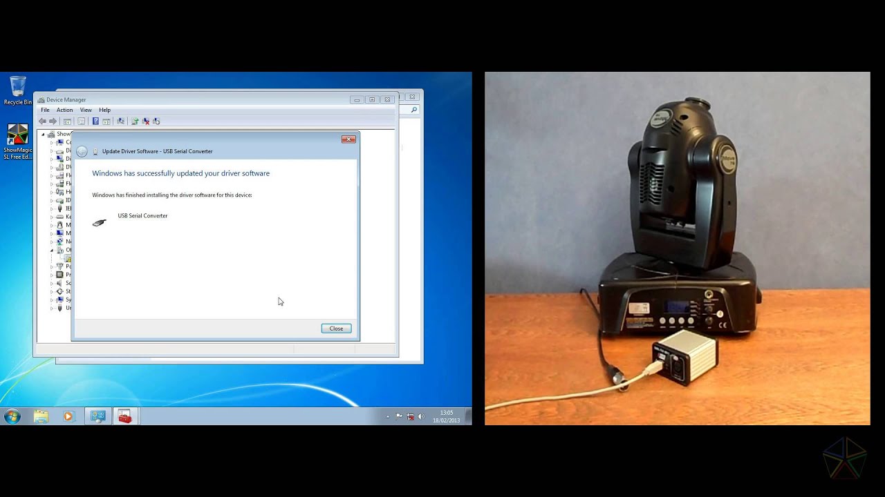 ShowMagic Tutorial (v13) - JESE DMX-TRI Installation and Setup