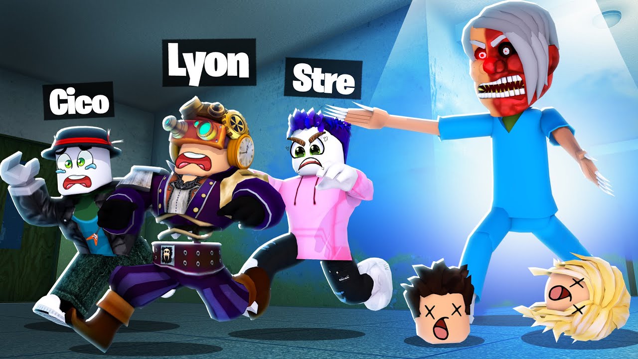 SCAPPIAMO DA DOTTOR TOBY PAUROSO SU ROBLOX! FUGA DALL'OSPEDALE!!