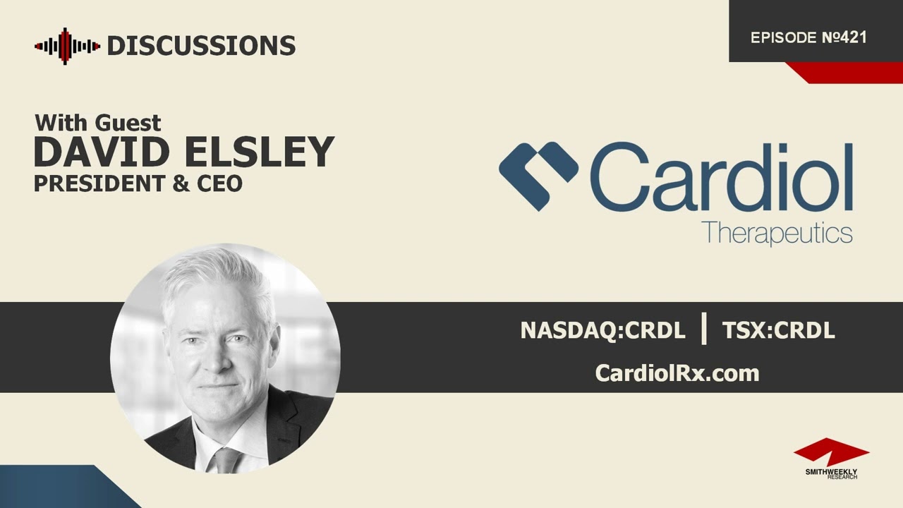 Обсуждение с Дэвидом Элсли | Cardiol Therapeutics (NASDAQ:CRDL)