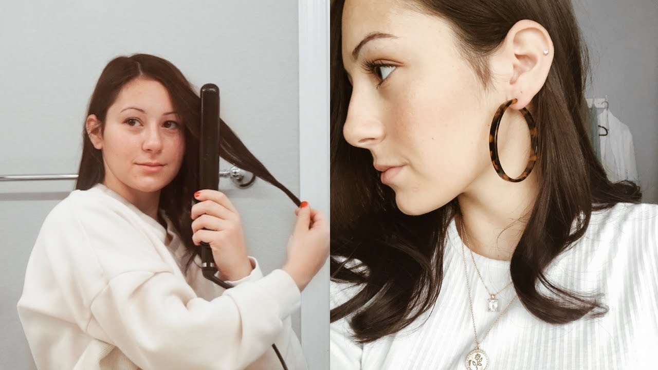 HOW TO CURL YOUR HAIR WITH A STRAIGHTENER