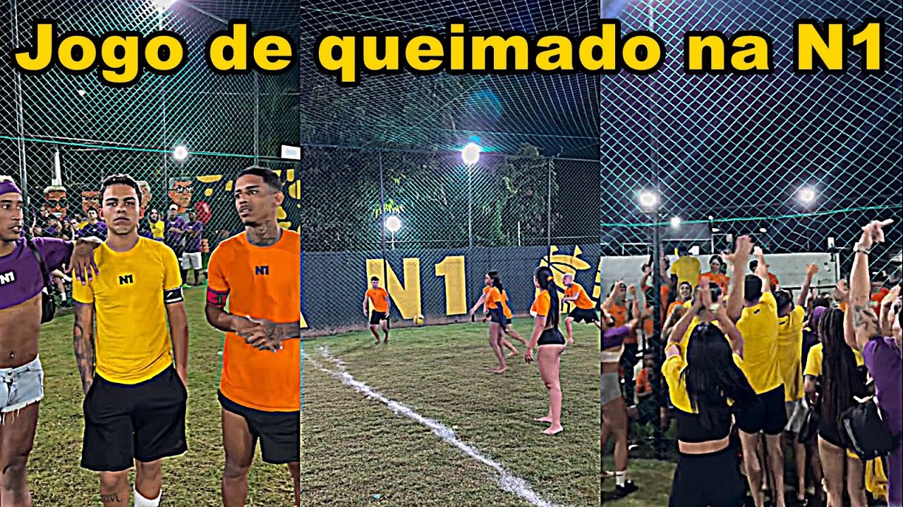 Jogo de QUEIMADA na MANSÃO