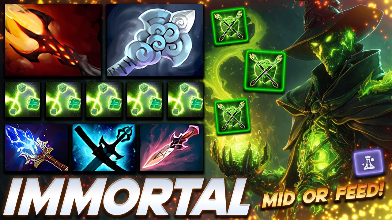 RUBICK - MID or FEED - Dota 2 Pro Gameplay [Watch & Learn]