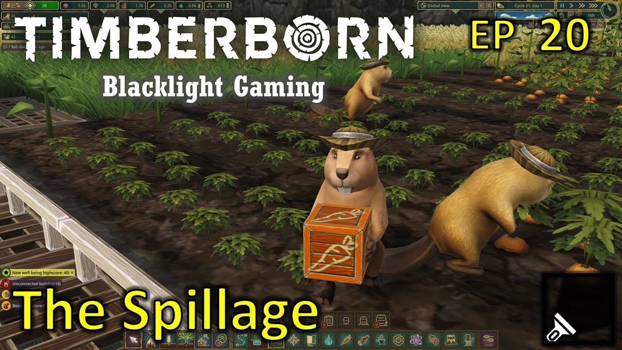 【Timberborn Experimental 1.0】 The Spillage Gameplay Episode 20