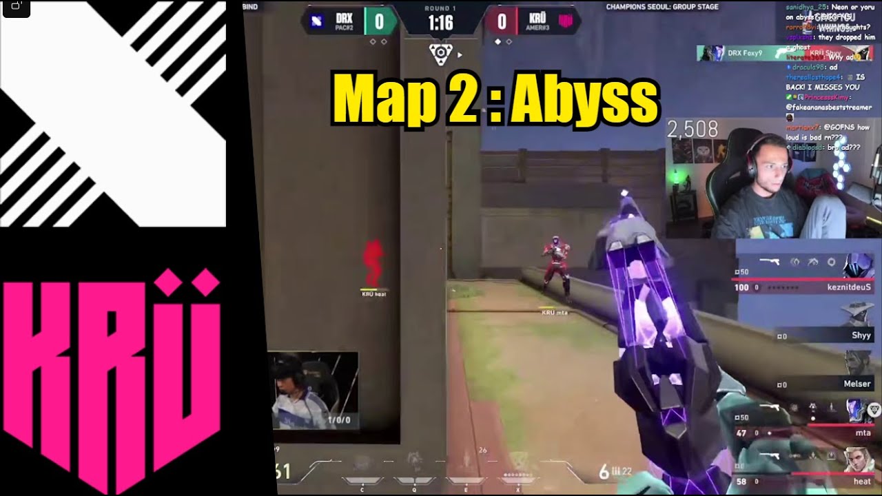 FNS reacts to DRX vs KRU | Map 2 | Valorant Champions 2024 |