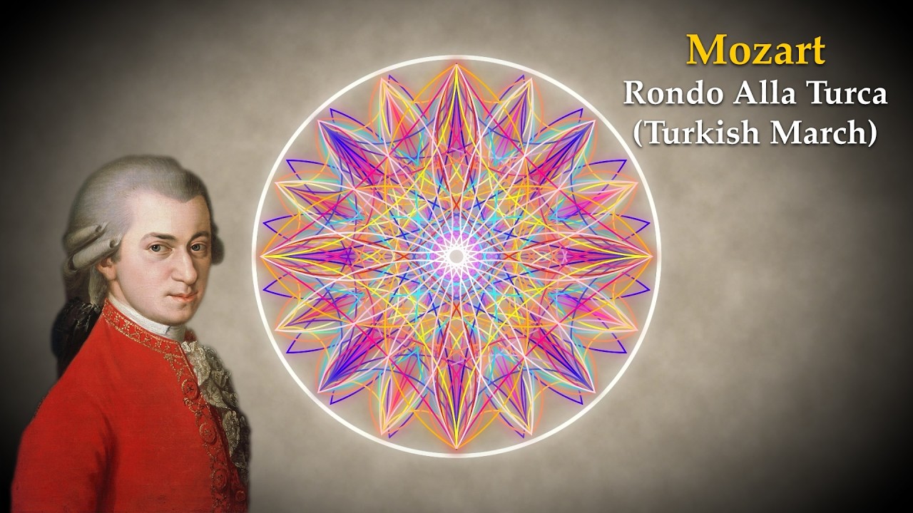 Mozart: Alla Turca (Turkish March) | Perfectly Synced Physics Simulation