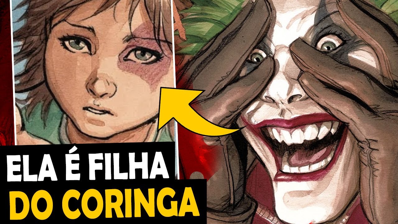 A BIZARRA HISTÓRIA DA FILHA DO BATMAN E CORINGA