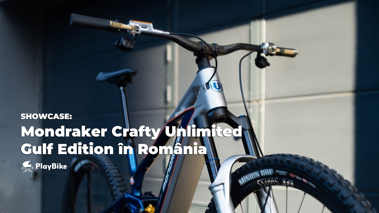 Showcase: Mondraker Crafty Unlimited Gulf Edition în România @MondrakerTV