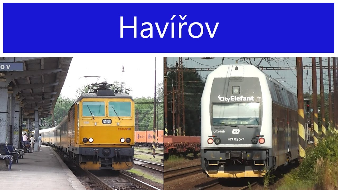 Vlaky Havířov - 1.8.2013 + 28.6.2014 / Czech Trains Havířov