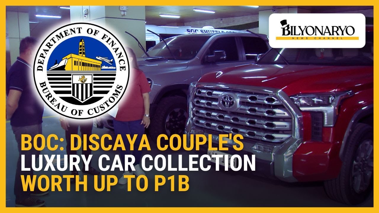 BOC: Discaya couple's luxury car collection worth up to P1B | The Daily Dish