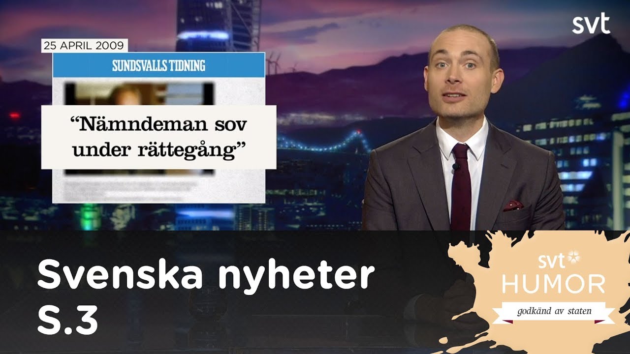 Svenska nyheter (S3EP8) -  hela klippet om nämndemän