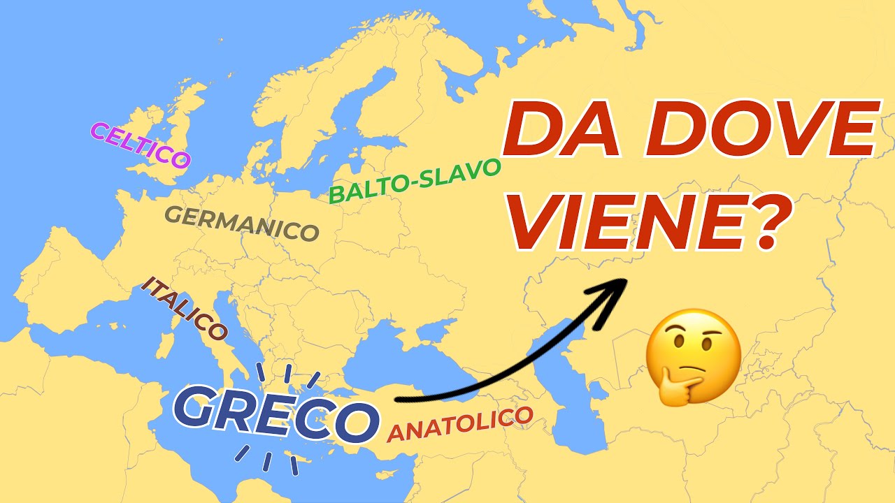 Da dove viene il GRECO ANTICO? Breve storia dell'INDOEUROPEO