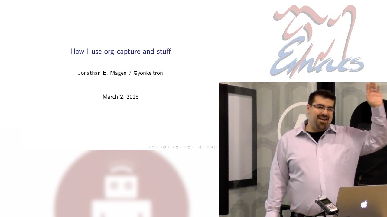 Как я использую org-capture и т. д.