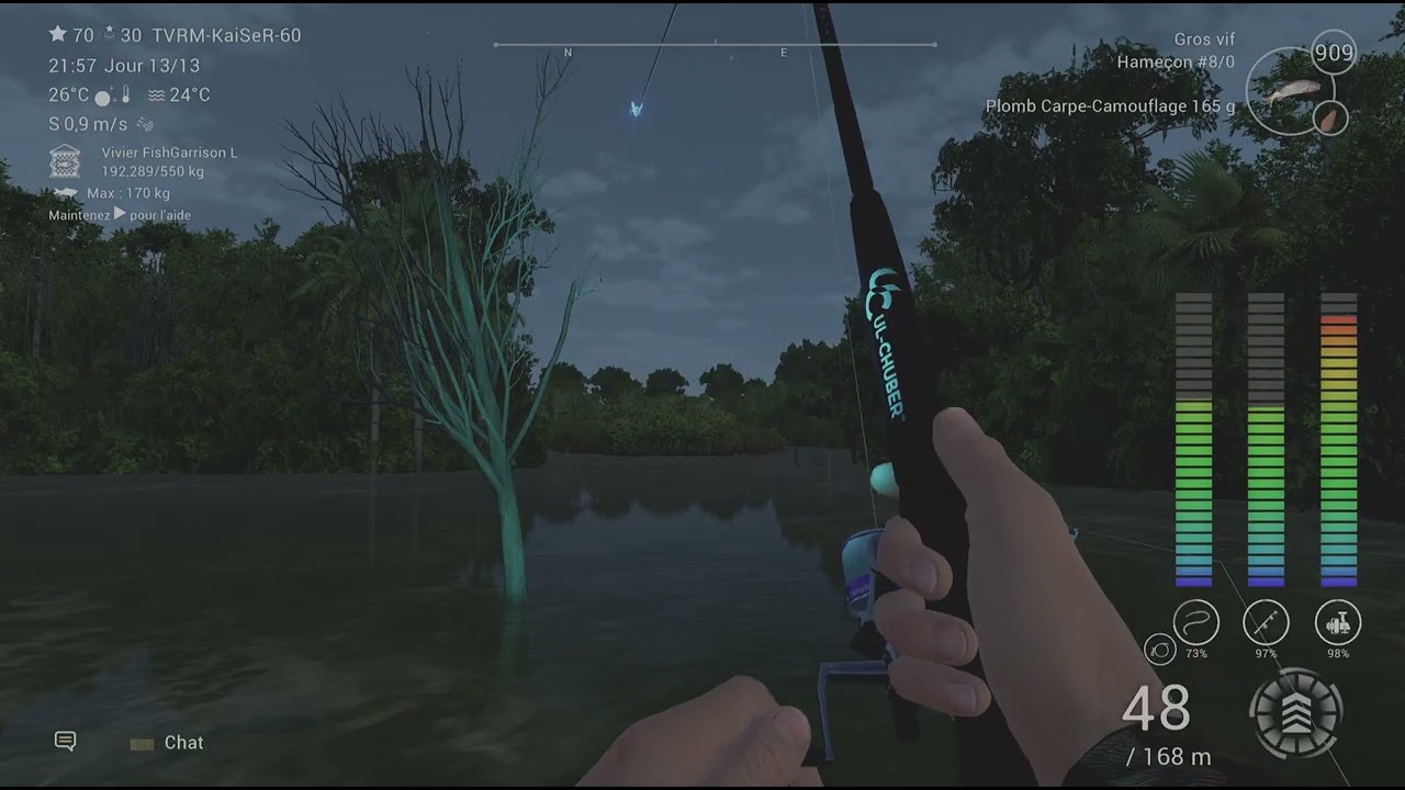 Fishing Planet_Dédale de l'amazone, Arapaïma unique (gros combat)